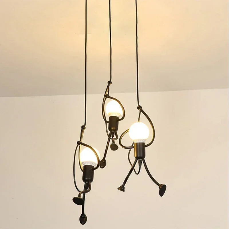 Vintage Iron, Little Man Pendant Lights