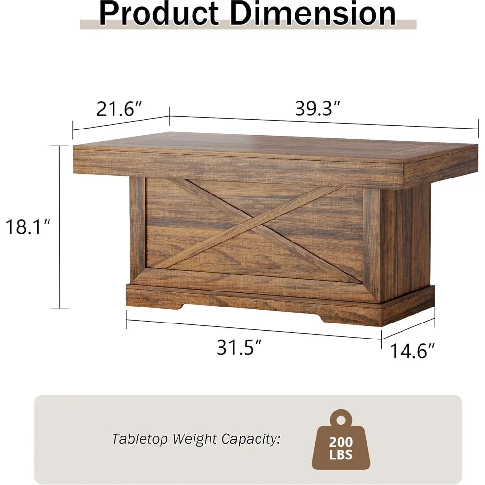Rustic Farmhouse Coffee Table