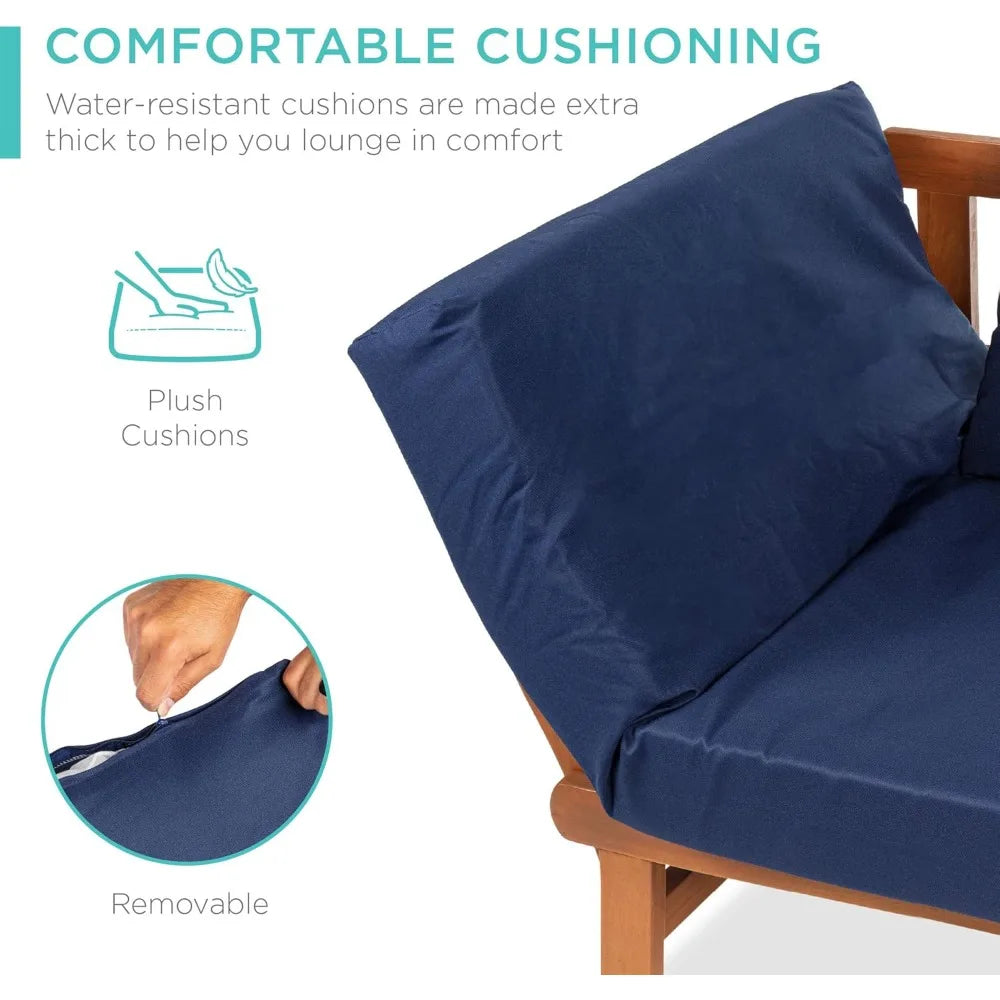 Outdoor Futon Sofa for Patio, Balcony or Poolside