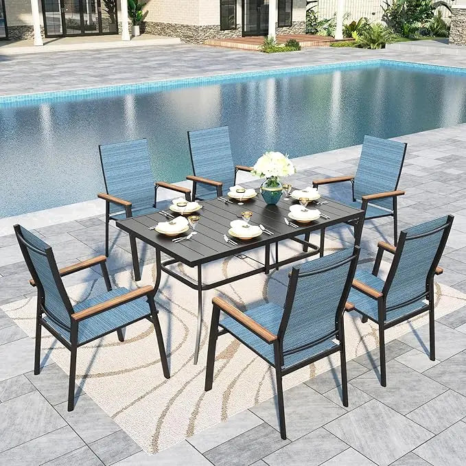 7-Piece, Outdoor Dining Set