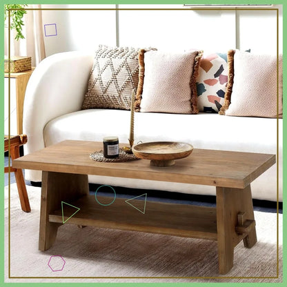 Farmhouse Living Room Coffee Table