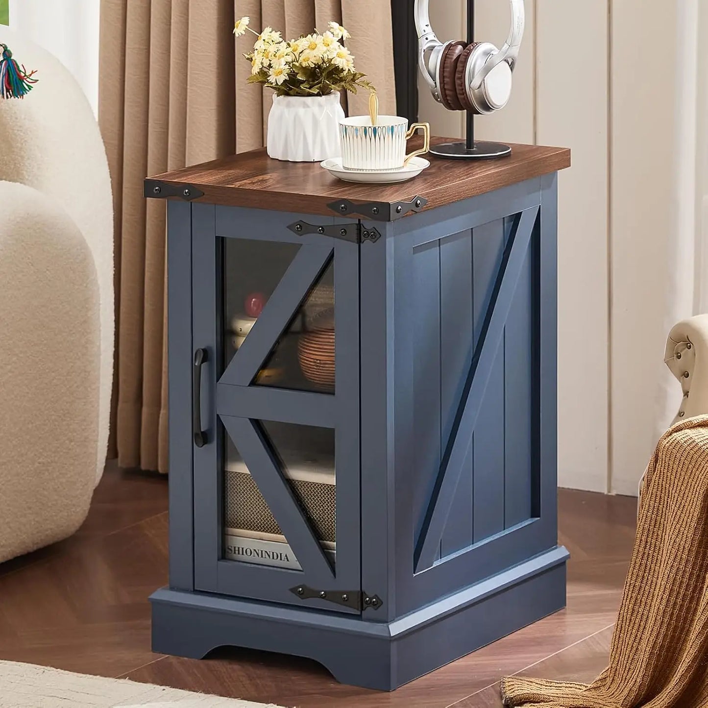 Set of 2, Farmhouse End Tables
