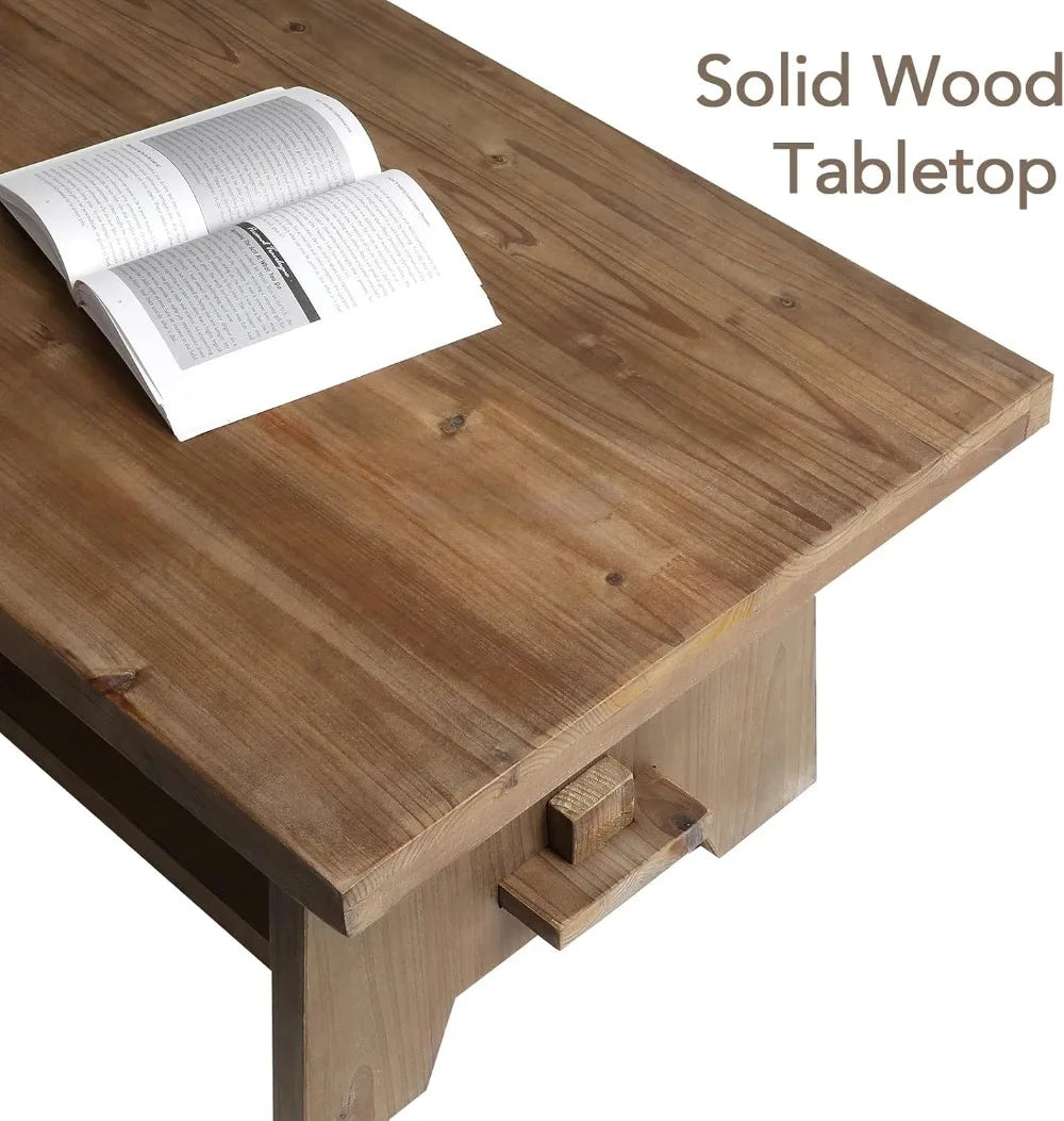 Farmhouse Living Room Coffee Table