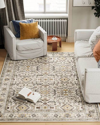 Vintage Area Rugs for Living Room and Bedroom