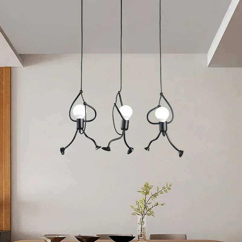 Vintage Iron, Little Man Pendant Lights