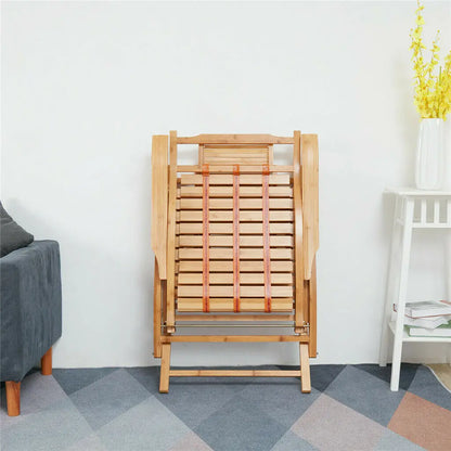 Bamboo Rocking Chair for Living Room or Backyard Patio