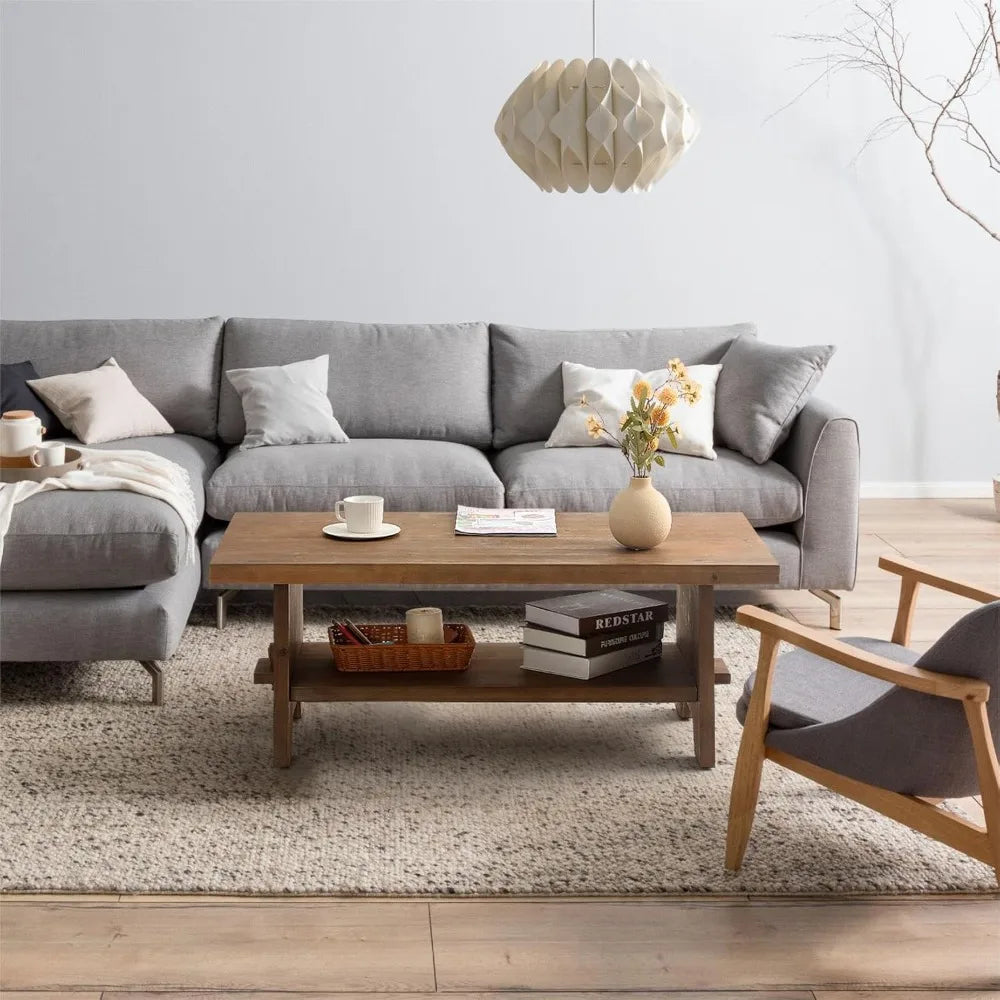 Farmhouse Living Room Coffee Table