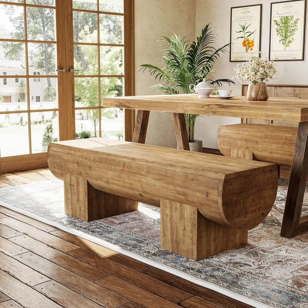 Farmhouse Indoor Entry Bench Seat