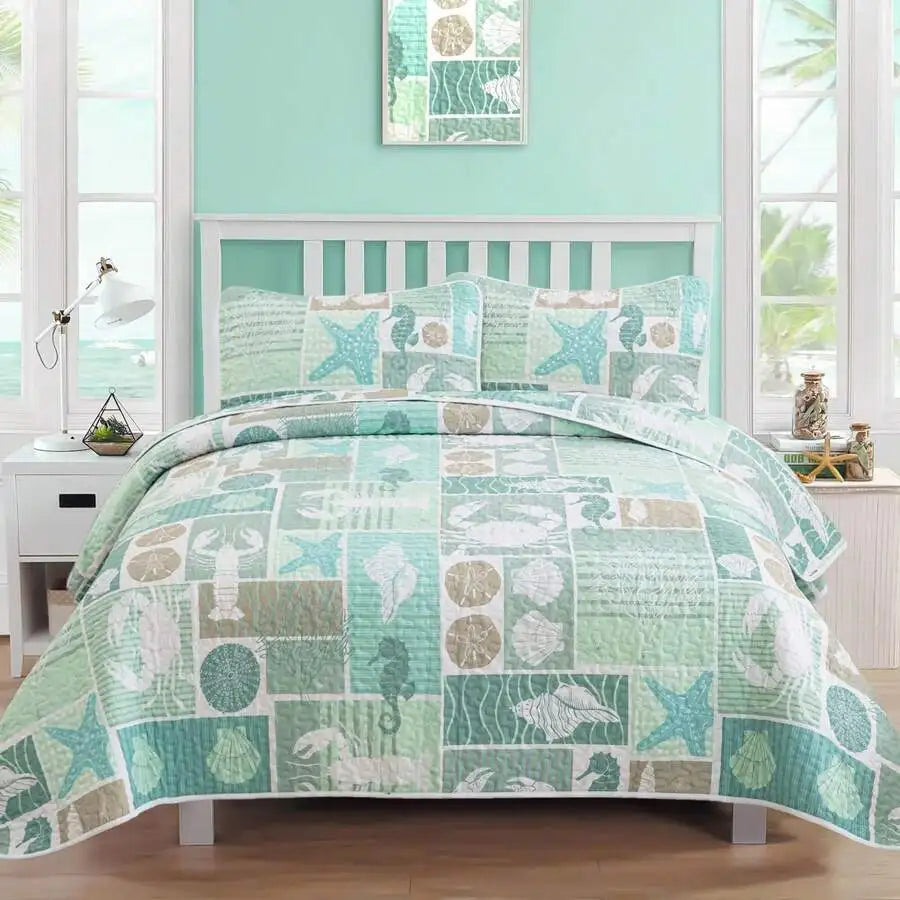 3 Piece Bedding Set for Twin, Full, Queen, or King Size