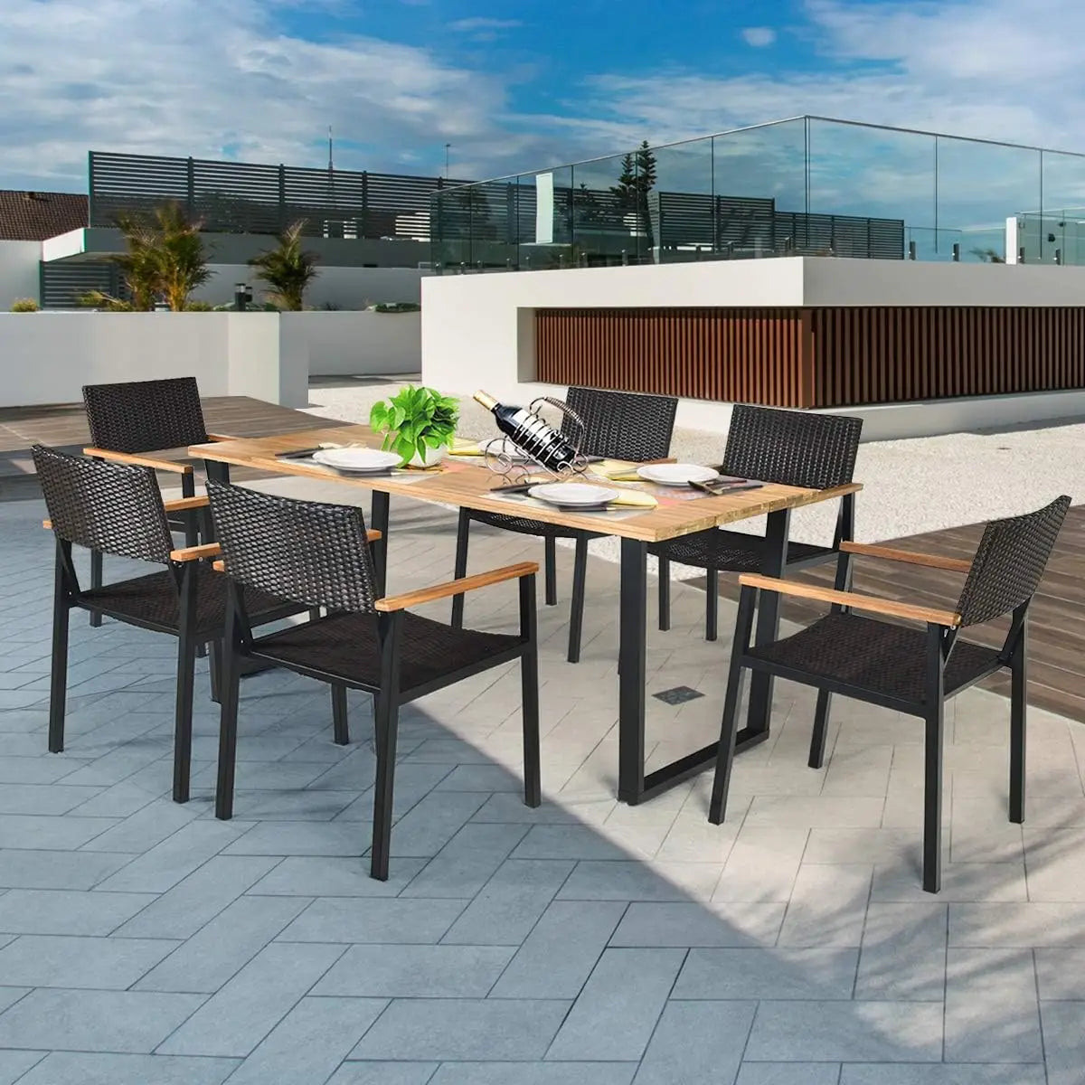 7 Piece Outdoor Dining Set