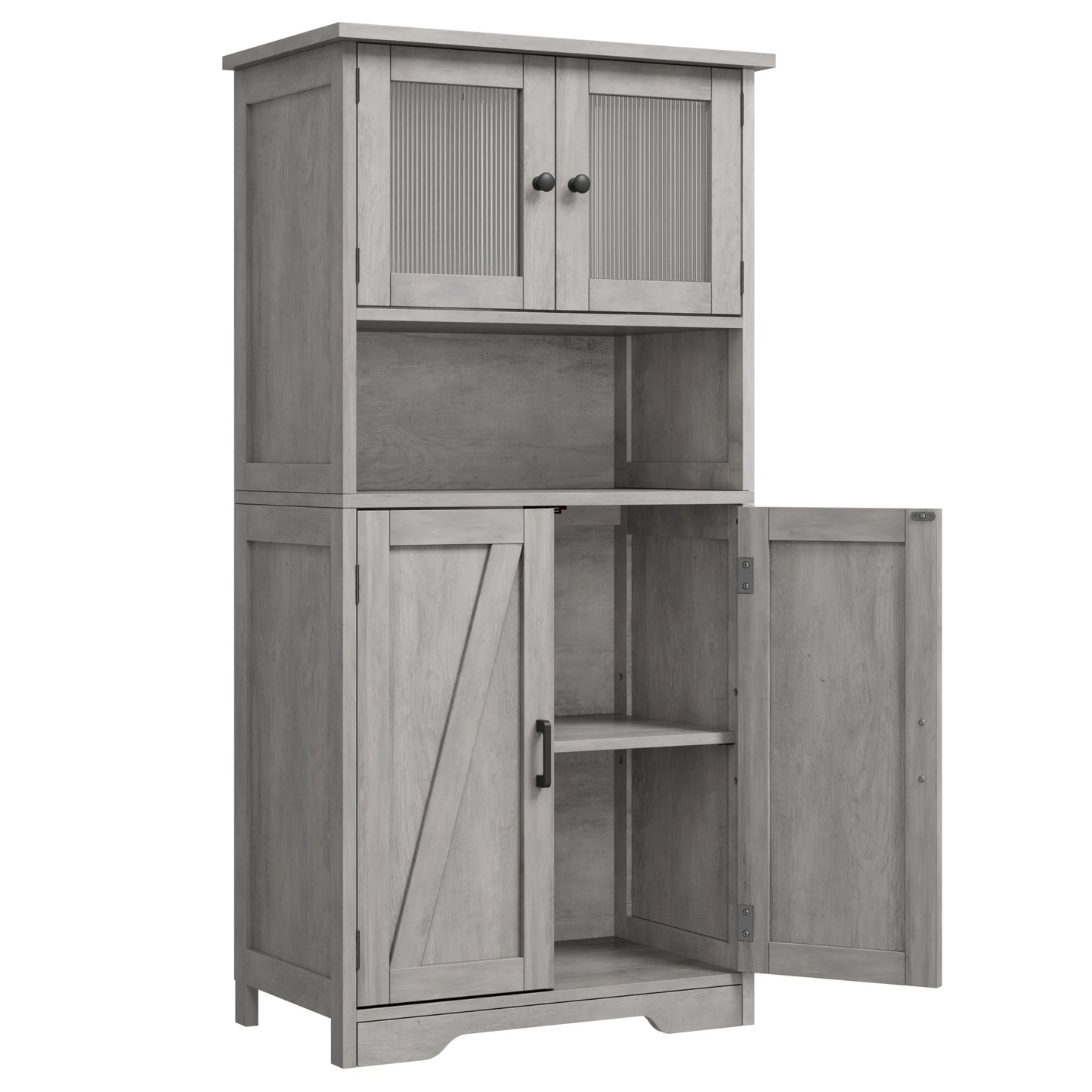 Kitchen Pantry Cupboard or Bathroom Cabinet