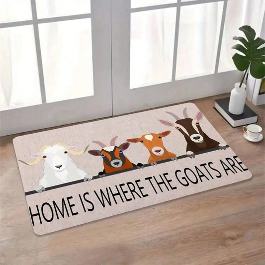 Farmhouse Doormat, Bathroom Rug, Kitchen Mat