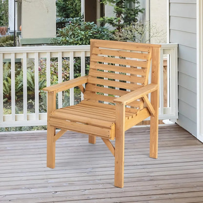 Solid Wood Outdoor Patio Chair