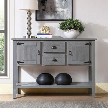 Console Table with 2 Drawers & Cabinets