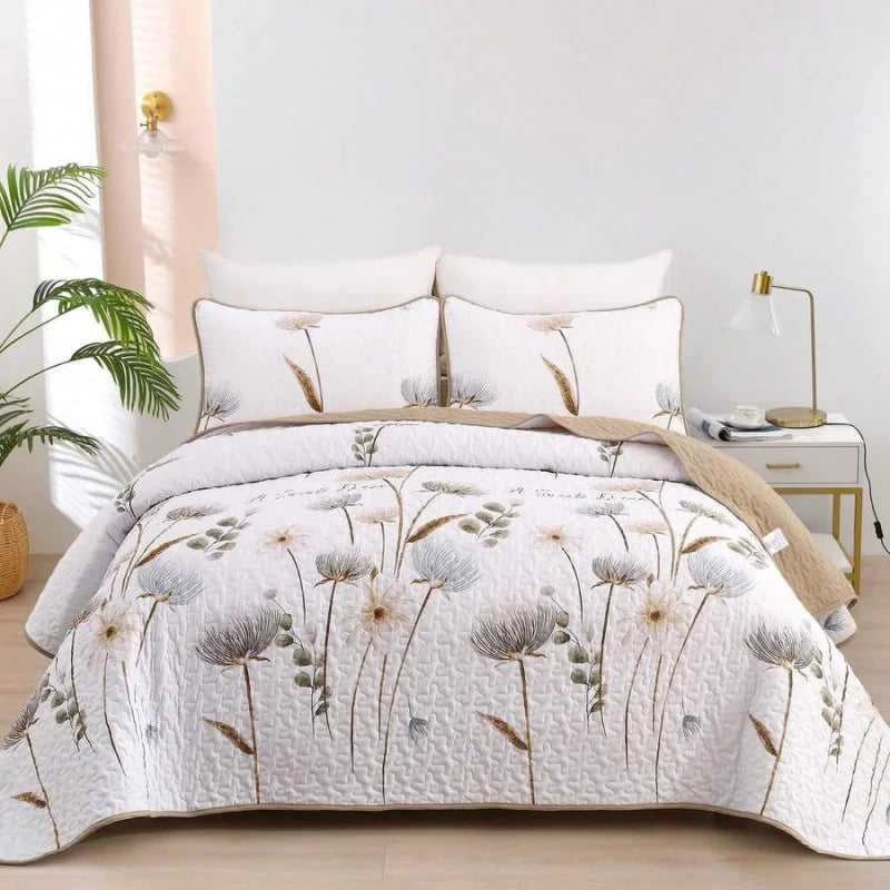 3 Piece Bedding Set for Twin, Full, Queen, or King Size
