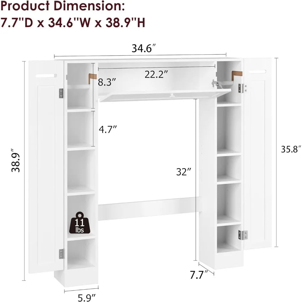 Over The Toilet Storage Cabinet