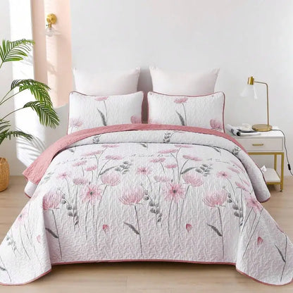3 Piece Bedding Set for Twin, Full, Queen, or King Size