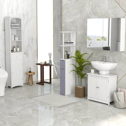 67" Tall Storage Cabinet for Bathroom