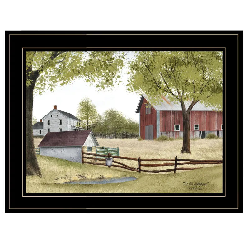 The Old Spring House, Ready to Hang Framed Print